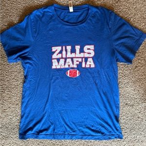 Barstool Sports Zillion Beers Buffalo Bills “Zills Mafia” T-Shirt